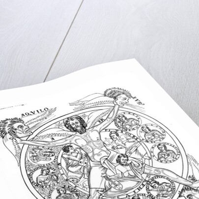 Poetry and Music, the Nine Muses inspiring Arion, Orpheusan Pythagoras, under the auspices of the Personified Air, source of all Harmony by Italian School