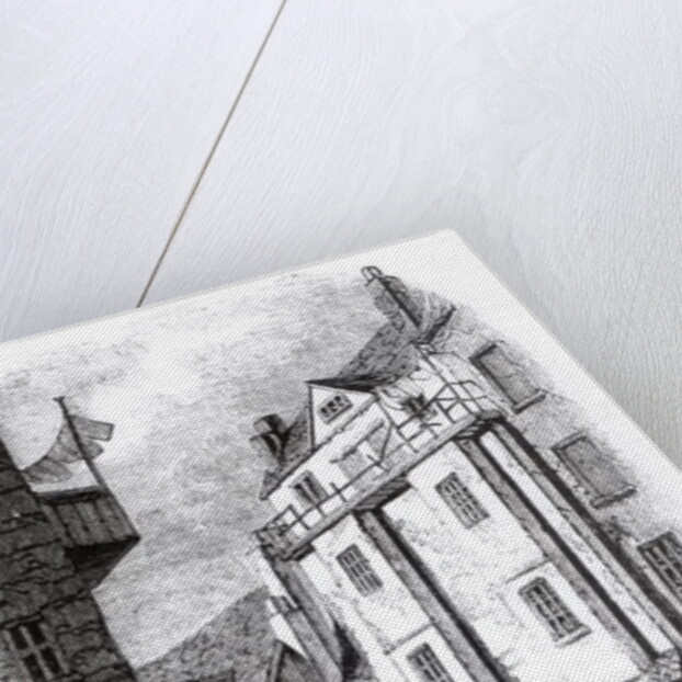 Caxton's Printing Office, The Almonry, Westminster by English School