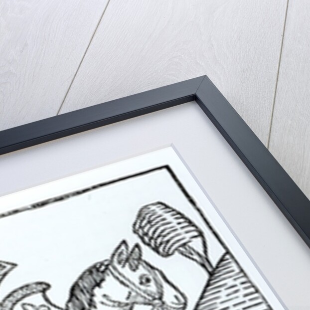 A Knight, from Caxton's 'Game of the Chess' by English School