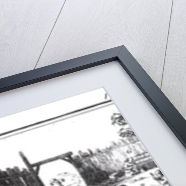 Stonemasons at work by Prevost