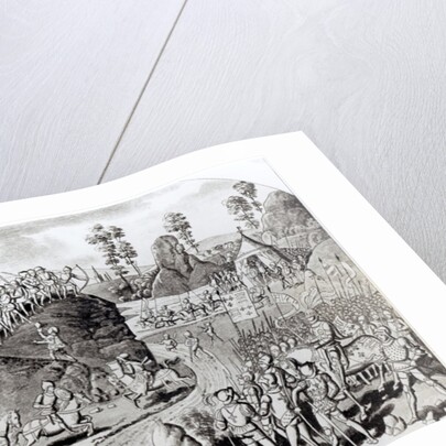 King Edward I's First Expedition Against the Scots by Scottish School