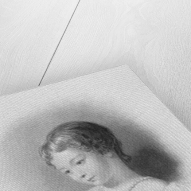 Portrait of Augusta Ada Byron engraved by W. H. Mote by Frank (after) Stone