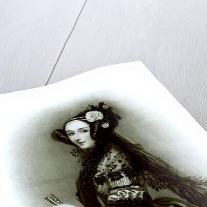 Augusta Ada Byron Countess of Lovelace by English School