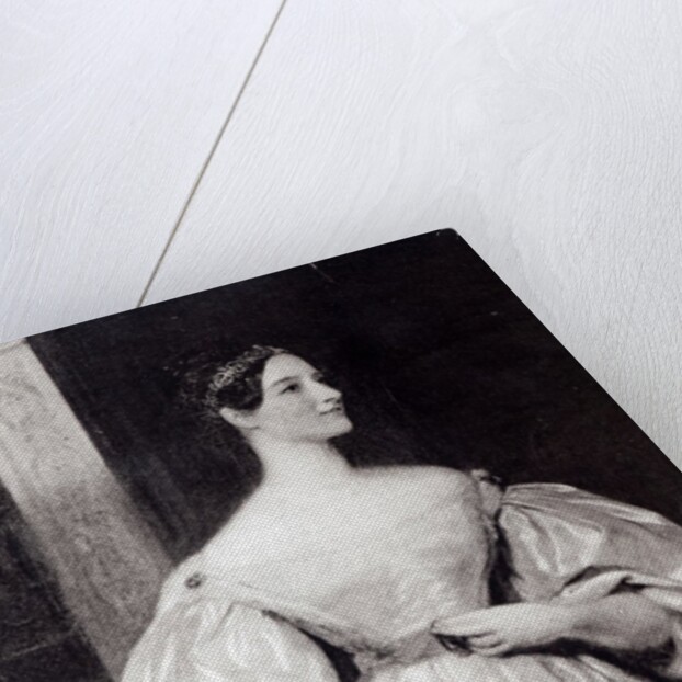 Portrait of Augusta Ada Byron Countess of Lovelace by English School