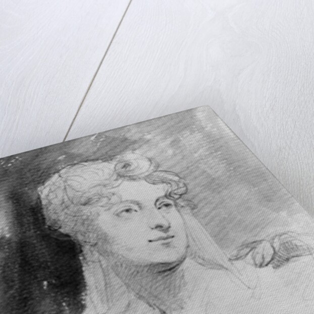 Portrait of The Hon. Augusta Leigh by George Hayter