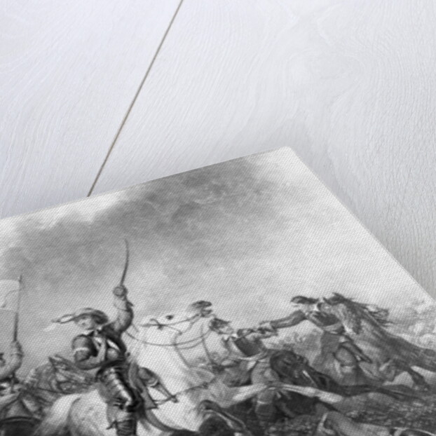 The Battle of Marston Moor, 2nd July 1644 by English School