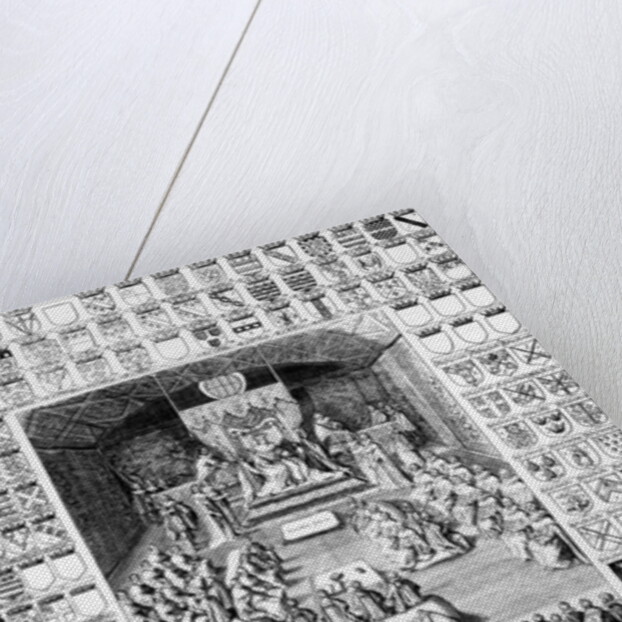 Charles I in the House of Lords by English School