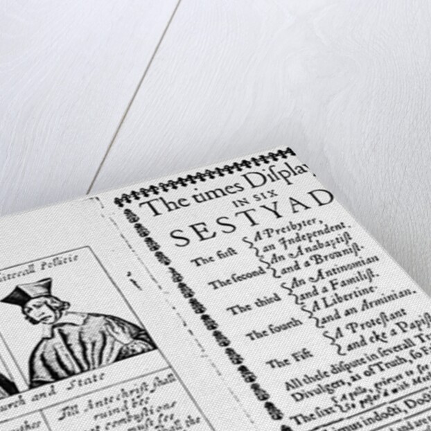 The Times Displayed in Six Sestyads. by English School