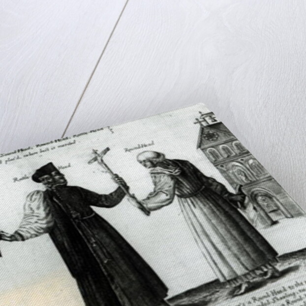 Soundhead, Rattlehead, Roundhead, 1642 by English School