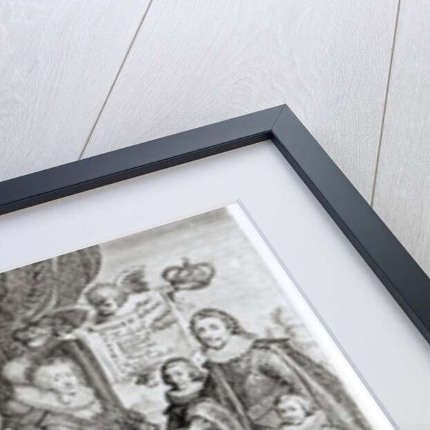 Family Portrait of James I of England by English School