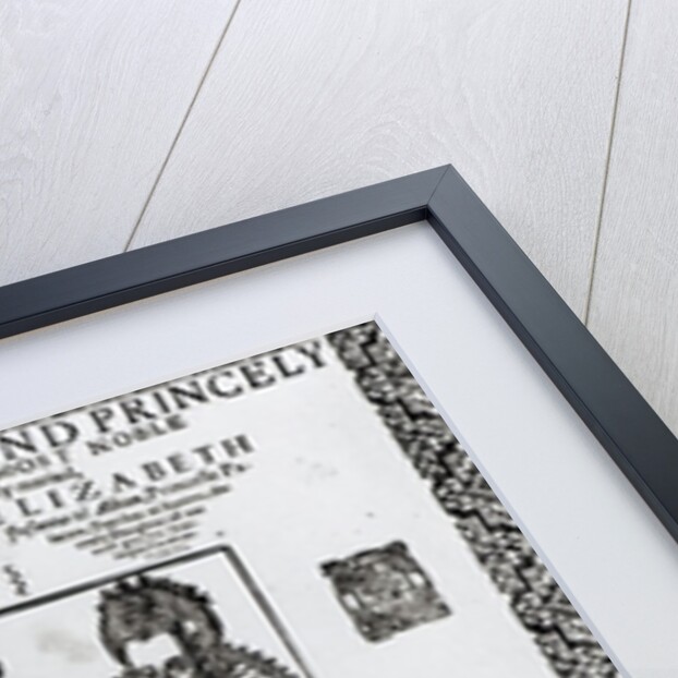 Declaration of the marriage of Frederick V and Elizabeth of Bohemia by English School