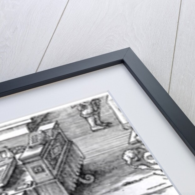 Bank Interior by Jost Amman