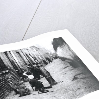 London Slums by English School