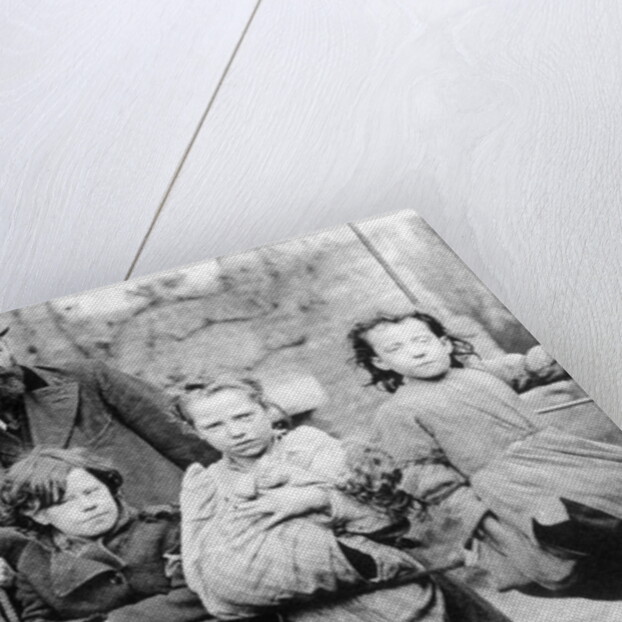 London Slums by English School