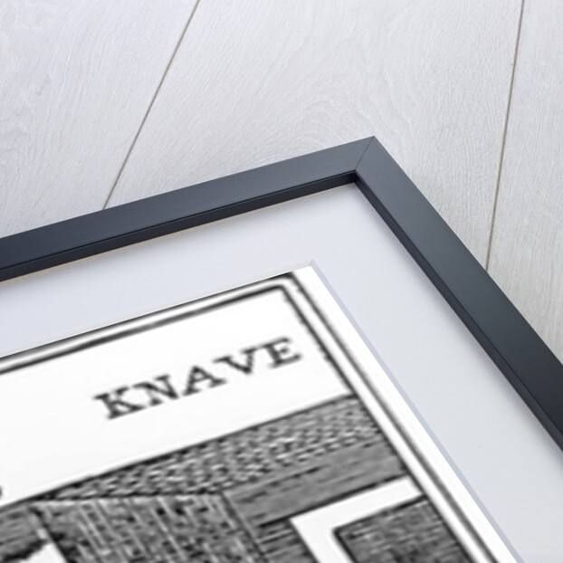 Tyrconnel Arming the Papists in Ireland, anti-catholic playing card commemorating the Glorious Revolution of 1688 by English School