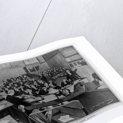 A Trial at the Old Bailey before the Lord Chief Justice by Joseph Barnard Davis