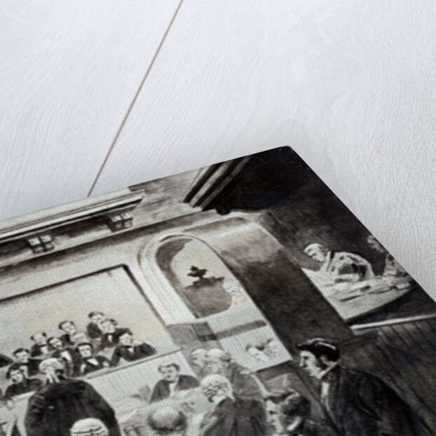 Trial of Madeleine Smith, 1857 by English School