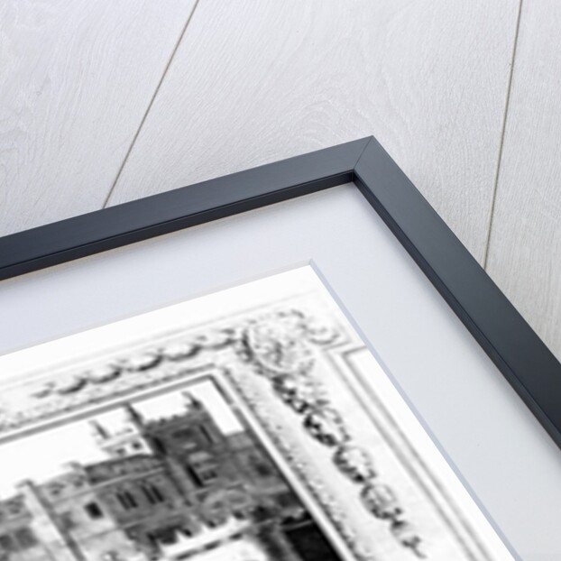 An Extensive View of the Place of Martyrdom of Bishop Ridley and Latimer at Oxford with Dr. Smith Preaching Previous to their Burning by English School