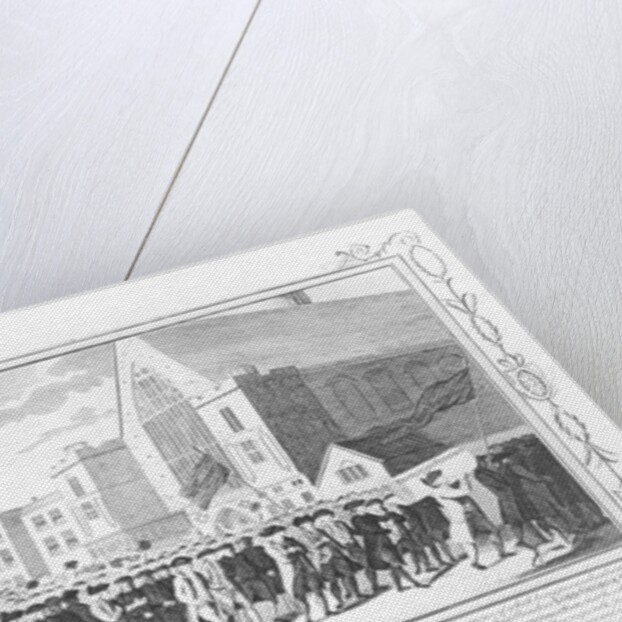 Peaceful Procession of the Members of the Protestant Association to the House of Commons on Friday 2nd June 1780 by English School