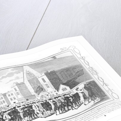 Peaceful Procession of the Members of the Protestant Association to the House of Commons on Friday 2nd June 1780 by English School