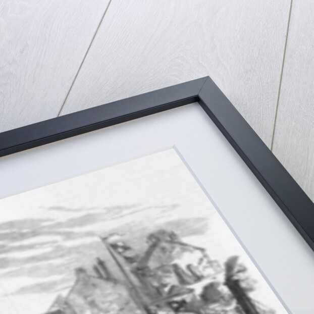 Launch of 'La Hogue,' the Largest Ship ever built in Sunderland, 1855 by English School