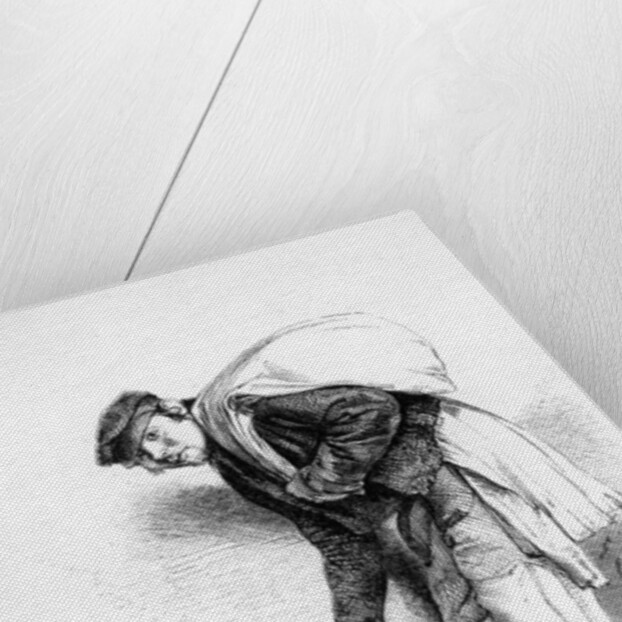 The Bone-Grubber, 1862 by English School