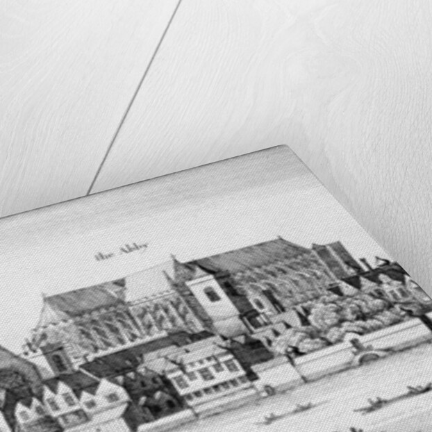 Part of the City of Westminster, 1647 by Wenceslaus Hollar