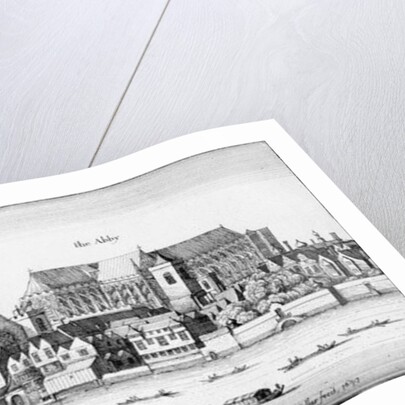 Part of the City of Westminster, 1647 by Wenceslaus Hollar