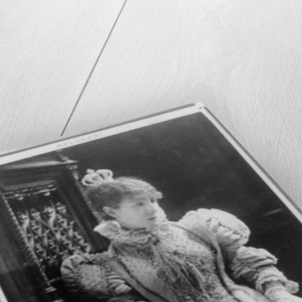 Sarah Bernhardt in the role of Marie de Neubourg in 'Ruy Blas' by Victor Hugo by A. Melandri