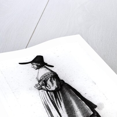 Merchant's Wife, 1640 by Wenceslaus Hollar
