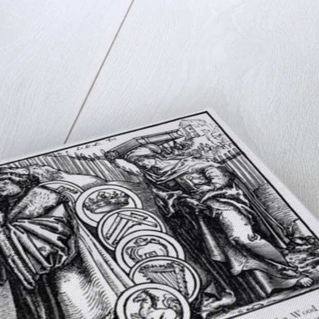 The Natural Sciences in the Presence of Philosophy by Hans Holbein the Younger