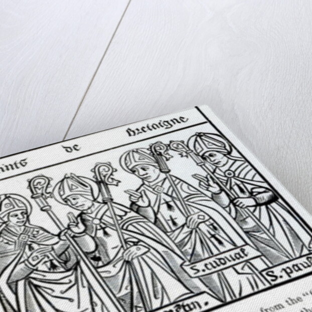 The Seven Saints of Brittany by French School