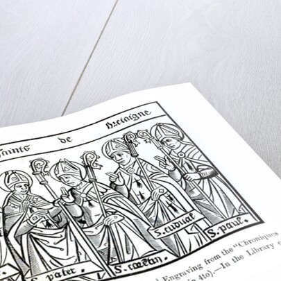 The Seven Saints of Brittany by French School