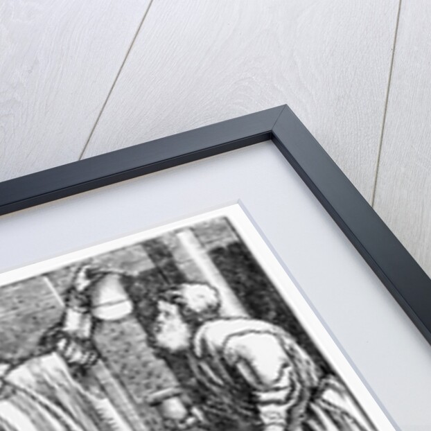 Cure through the Intercession of a Healing Saint by German School