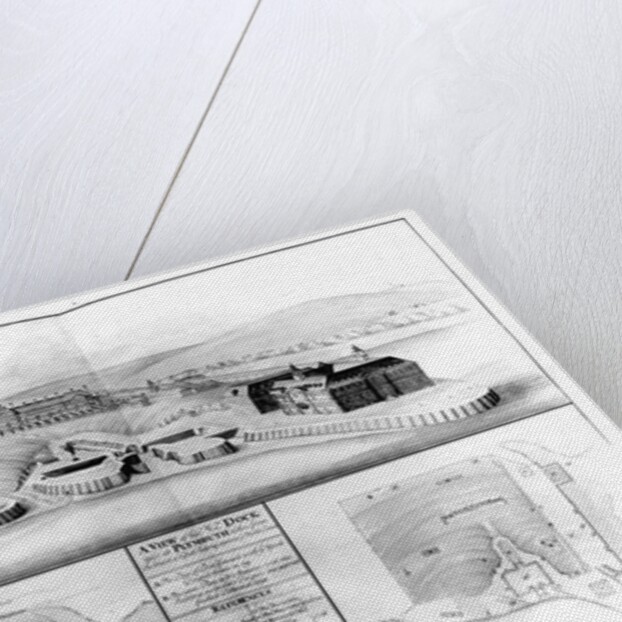 View of the Dockyard at Plymouth, 1608 by English School