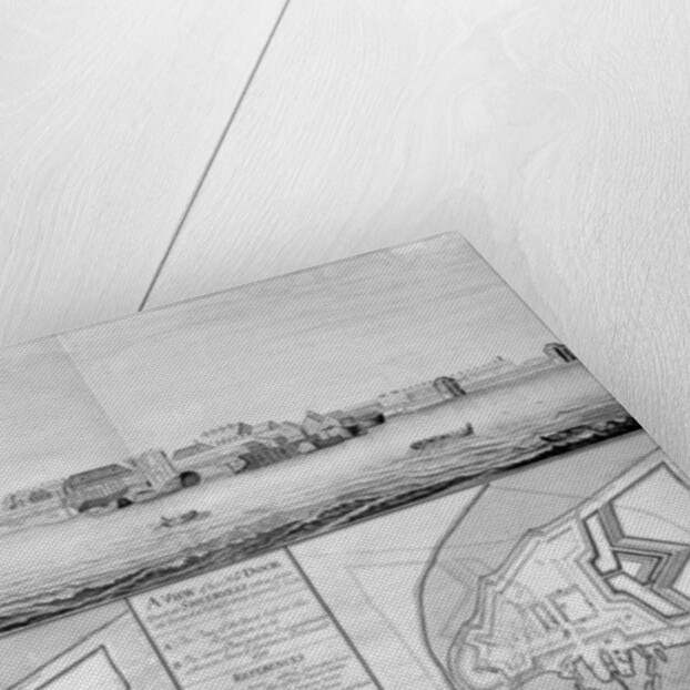 A View of His Majesty's Dockyard at Sheerness, 1698 by English School