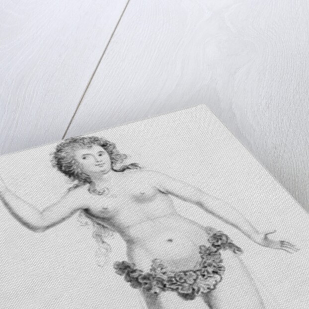 Miss Chudleigh in the Character of Iphigenia at the Venetian Ambassador's Masquerade by English School