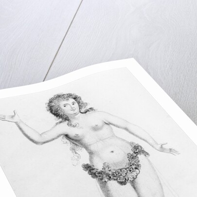 Miss Chudleigh in the Character of Iphigenia at the Venetian Ambassador's Masquerade by English School