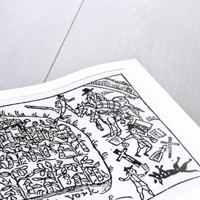 Prince Rupert Hiding in a Bean Field at the Battle of Marston Moor on 2nd July 1644 by English School