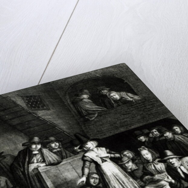 Quaker Meeting, 1699 by Marcellus or Marcel Lauron