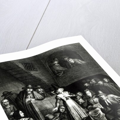 Quaker Meeting, 1699 by Marcellus or Marcel Lauron