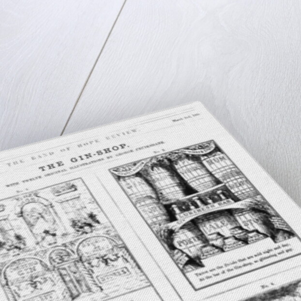 The Gin Shop by George Cruikshank