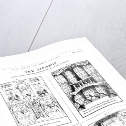 The Gin Shop by George Cruikshank