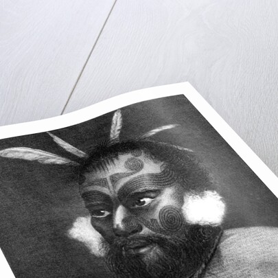 Portrait of a Man of New Zealand by Charles Howard Hodges