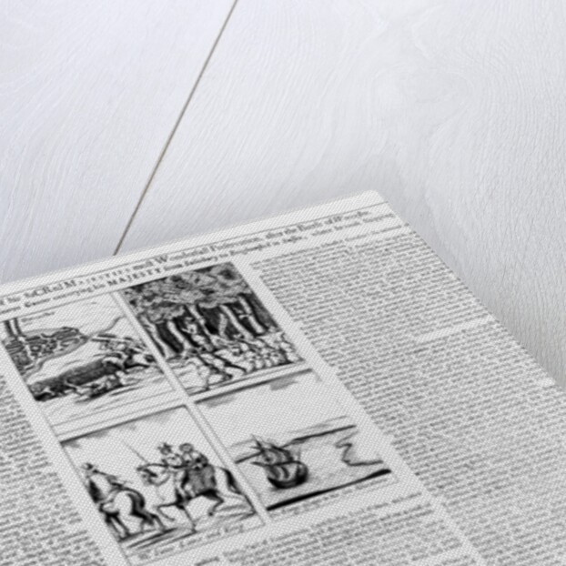 The history of the Battle of Worcester, published 1660 by English School