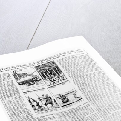 The history of the Battle of Worcester, published 1660 by English School