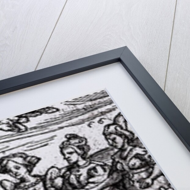 Macbeth, Banquo and the Three Witches, The Historie of Scotlande, 1577 by English School