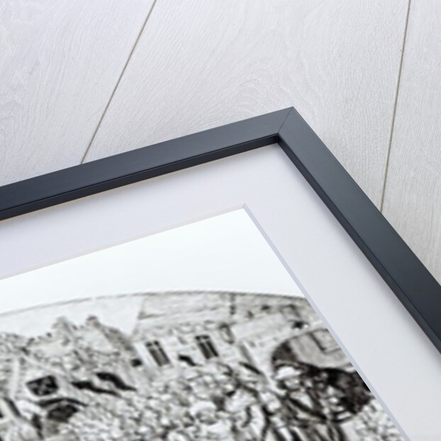 Facsimile of the Coronation of Charlemagne in the City of Jerusalem from the 'Chroniques de Charlemagne' by French School