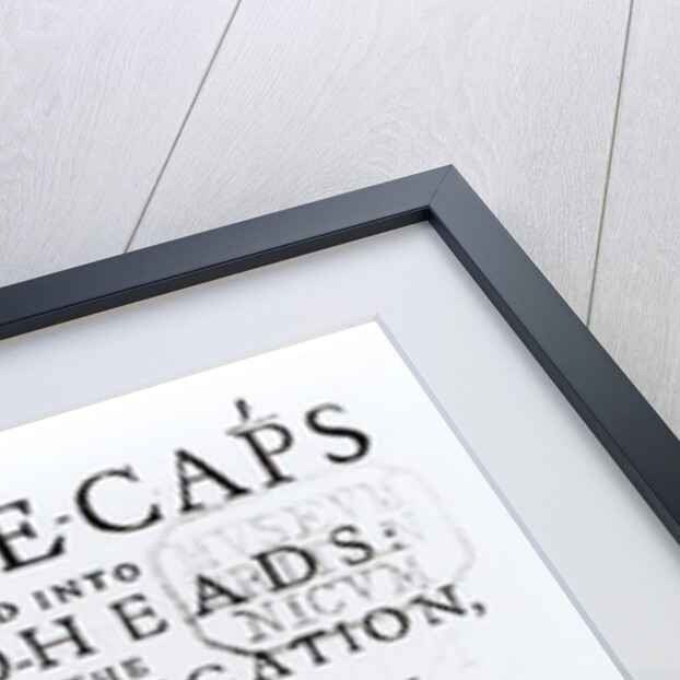 Square-Caps turned into Round Heads, 1642 by English School