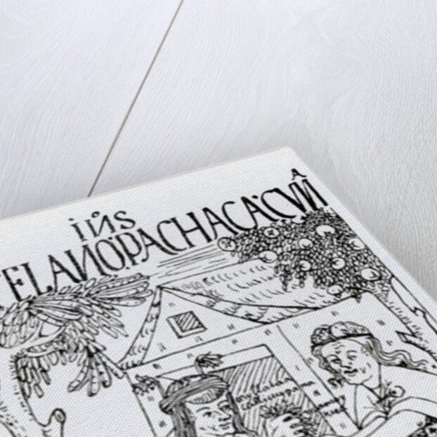 Coca Addiction by Felipe Huaman Poma de Ayala